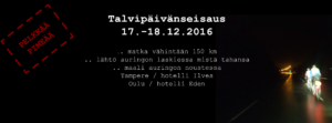 Talvipäivänseisaus 2016 @ Hotelli Ilves | Tampere | Pirkanmaa | Suomi